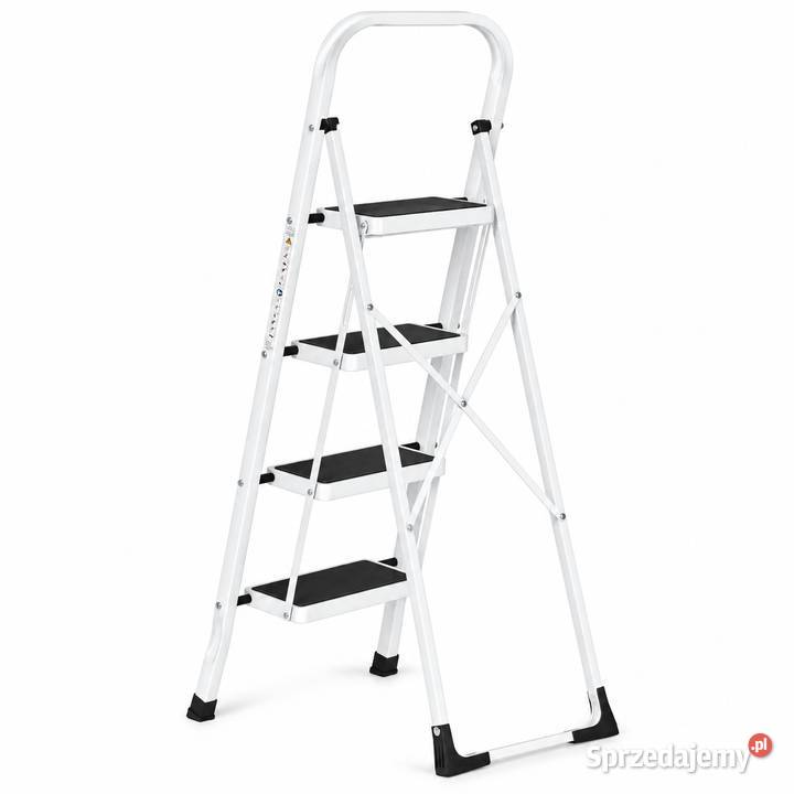 Drabina 4stopniowa stalowa 132cm