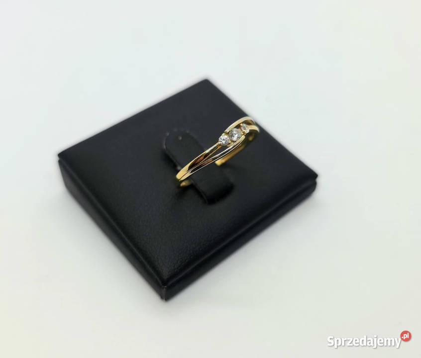 Złoty pierścionek próby 585 143g Rozmiar 18 Pierścionki Elbląg