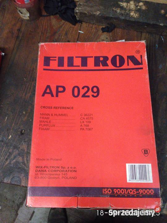 filtr powietrza Filtron AP 029 BMW E30 E28 Piotrków Trybunalski sprzedam