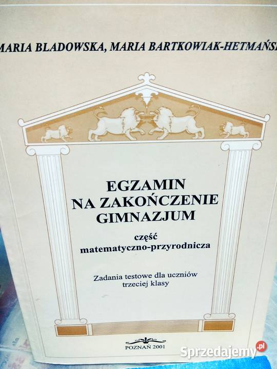 Egzamin na zakończenie gimnazjum unikatowe