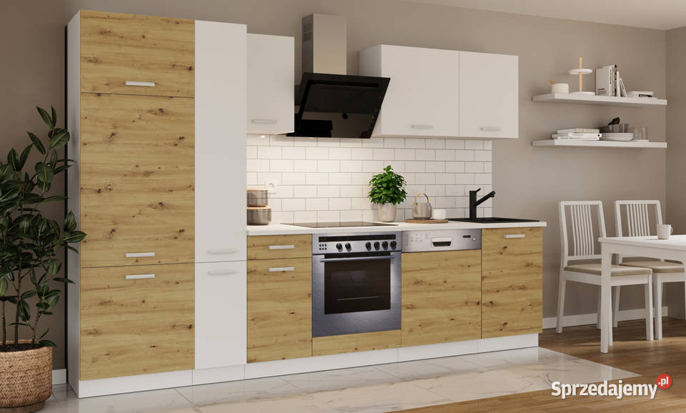 Gotowy zestaw mebli kuchennych 300 z blatem 7 śląskie Dąbrowa Górnicza