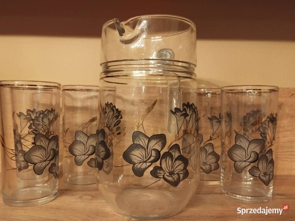 dzbanek plus szklanki Gorzów Wielkopolski sprzedam