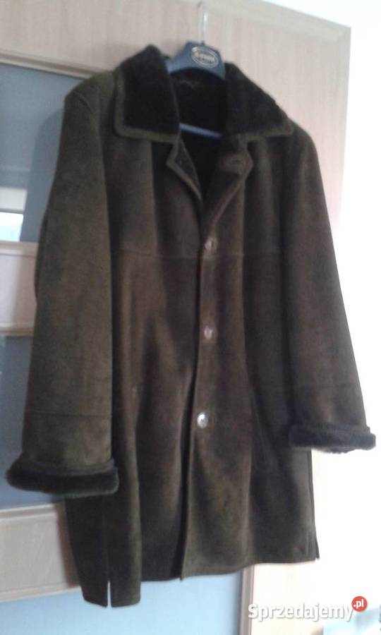 Nowy kożuch męski skóra naturalna OKAZJA Rozmiar L mazowieckie