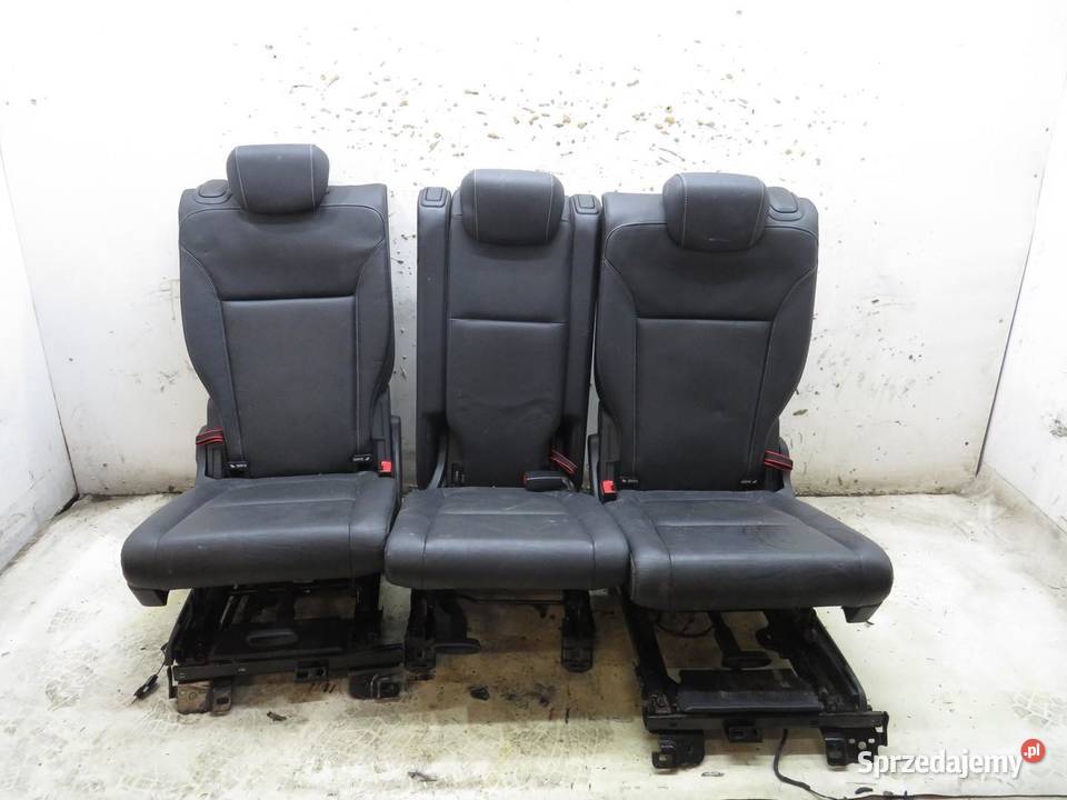 FOTEL FOTELE PASY 7 OSÓB SKÓRA ZAFIRA C