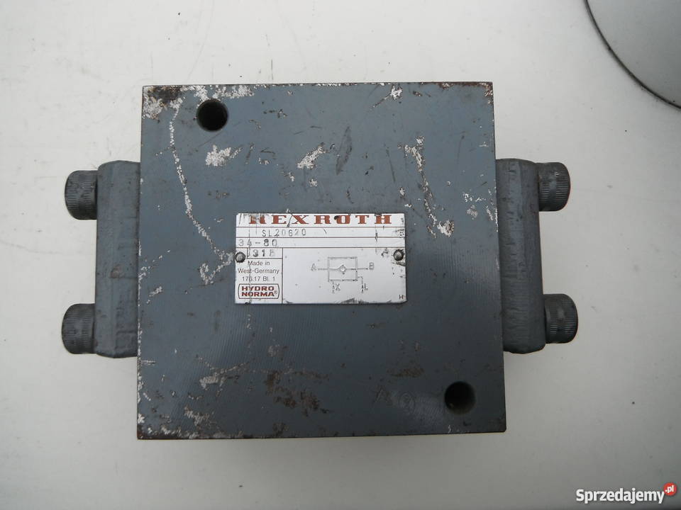 Hydrauliczny zawór zwrotny Rexroth SL20G20 Nowy mazowieckie Chlewiska