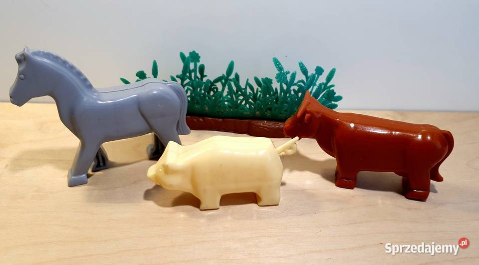Zabawki zwierzęta domowe koń krowa świnia kujawsko-pomorskie Bydgoszcz