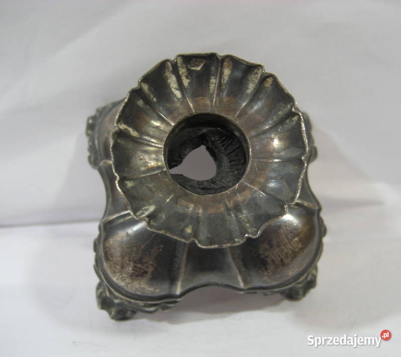 Stary Srebrny Swiecznik sprzedam