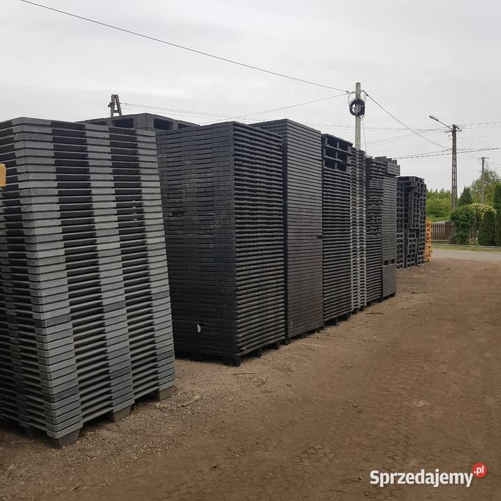 Palety plastikowe różne rozmiary Ławnica