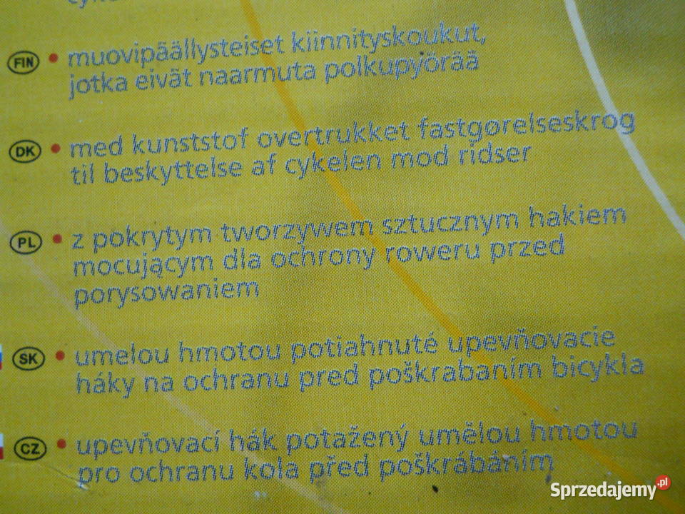 Wieszak sufitowy na rower małopolskie Biecz