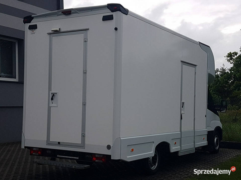 Iveco Daily KONTENER NISKOPODŁOGOWY 443x223x242 biały śląskie Poręba