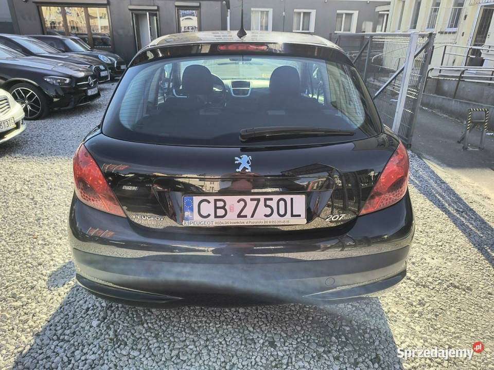 Peugeot 207 Salon 1 właściciel Bezwypadk opony elektryczne lusterka kujawsko-pomorskie Bydgoszcz