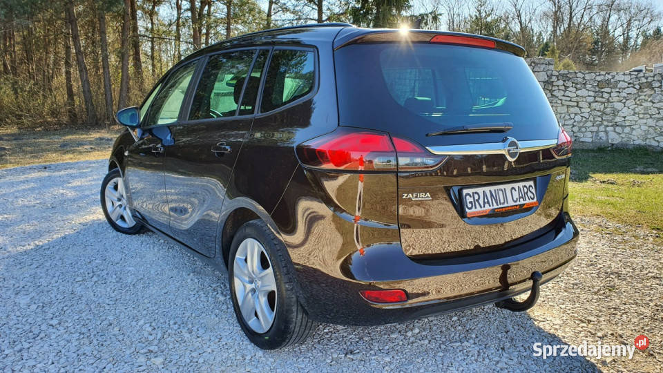 Opel Zafira 14T 140 NAVI Parktronic Piękny Kolor relingi dachowe Chmielnik