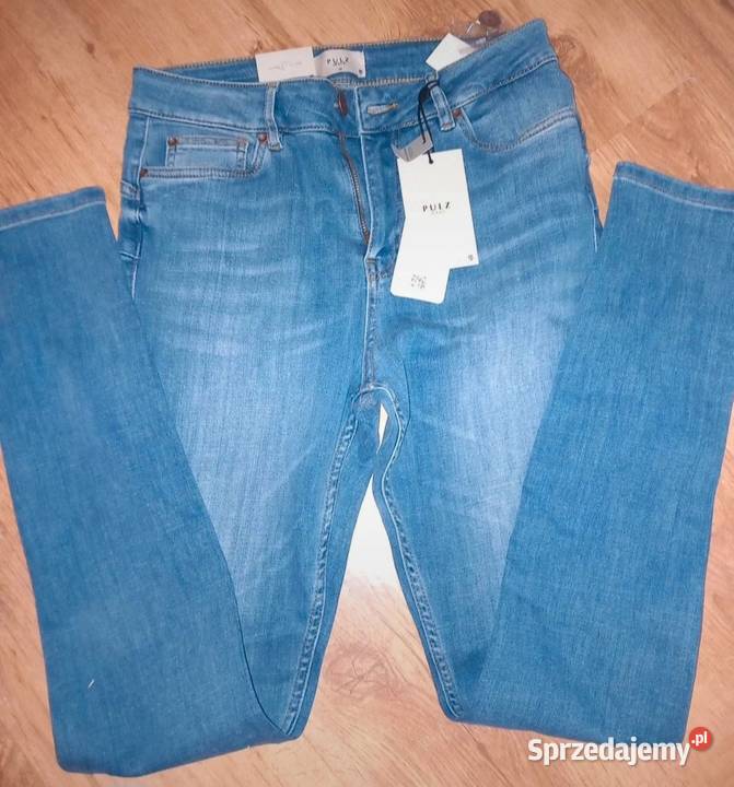 Spodnie rurki damskie Pulz Jeans Ciechanów
