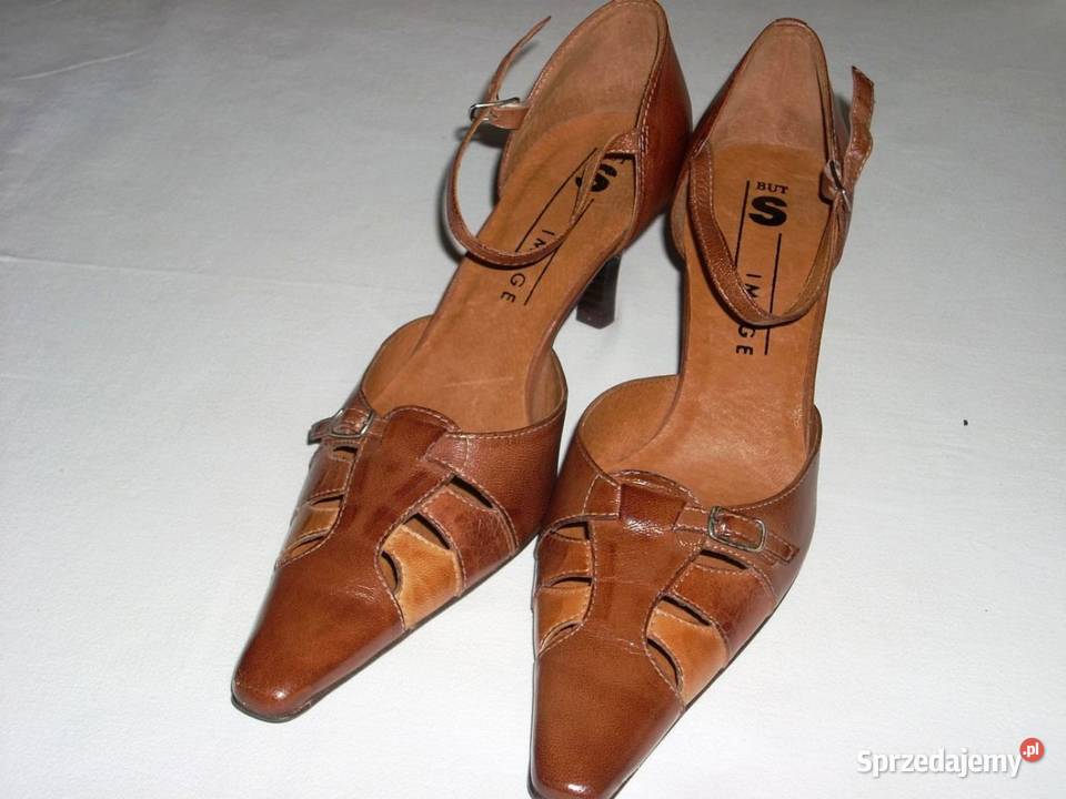BUTS IMAGE Buty NOWE Skóra Szpilki 37 vintage Nowy Sącz sprzedam