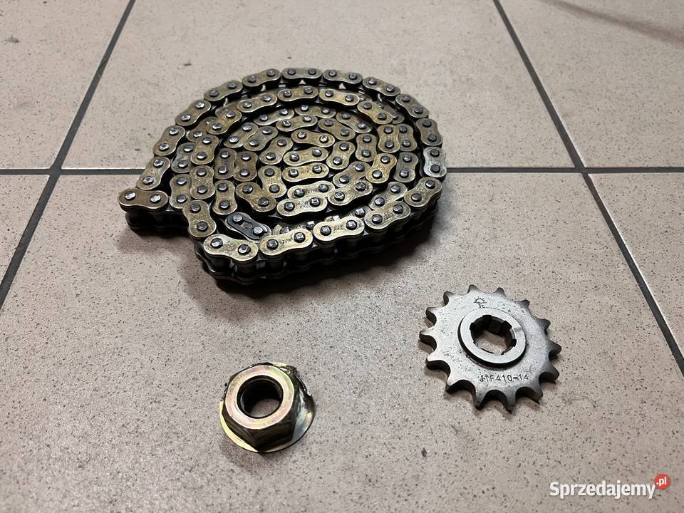 Łańcuch napędowy zębatka Hyosung GA 125 Cruise Brzeszcze sprzedam