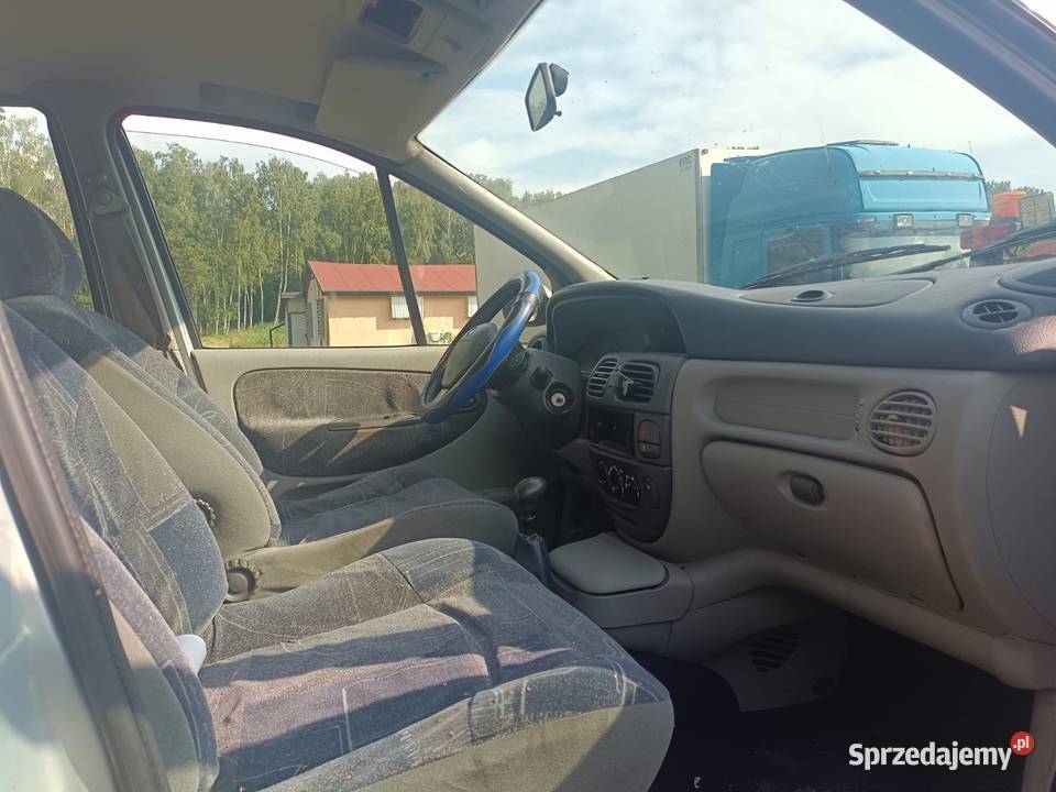 Renault Scenic 16 16v2001Jeździ skręcahamuje Rok produkcji 2001 Scenic Motoryzacja Zgierz