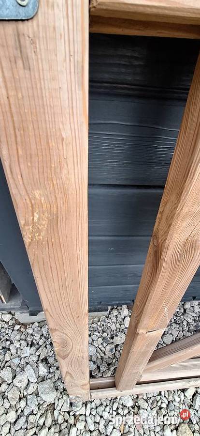 Balustrada drewniana krzyżowa Poznań