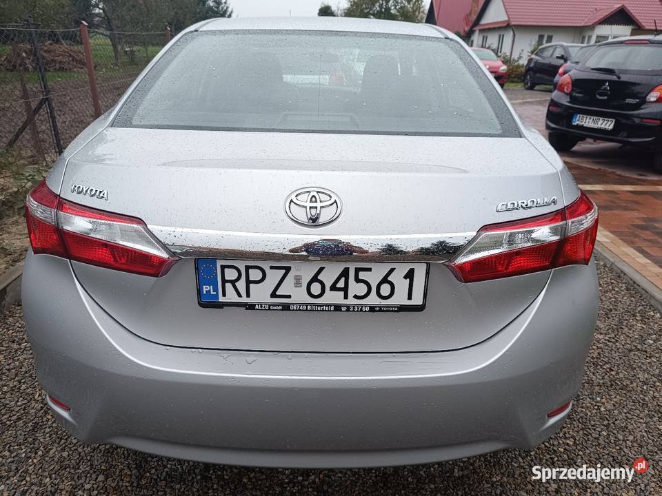 Toyota Corolla XI 16 16V 132 92000 2014 z Niemie aluminiowe felgi Przeworsk