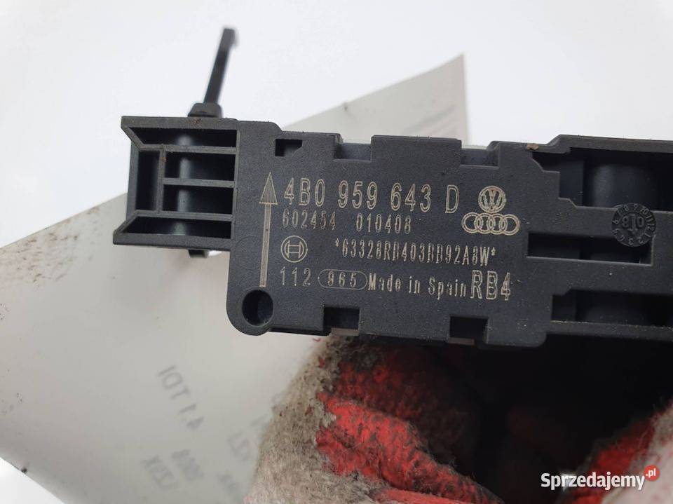CZUJNIK AUDI A8 D3 4B0959643D Lipno