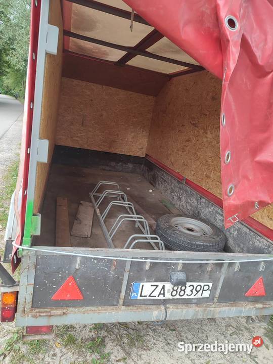 Przyczepka samochodowa dwuosiowa DMC 2600 Podlesie Małe