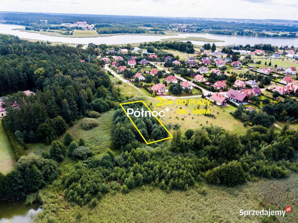 Działka budowlana Chruściele k Ełku plaża 18m Sprzedaż