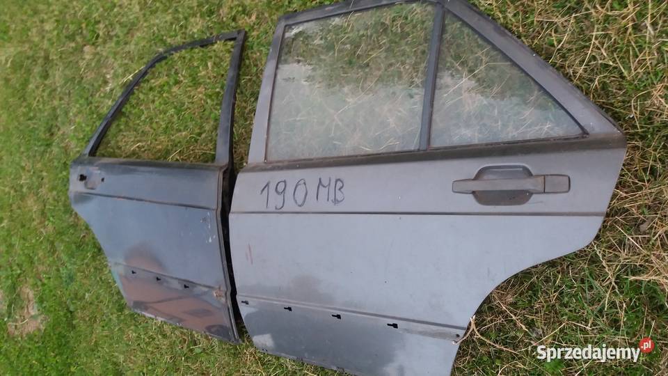 Mercedes 190 W201 drzwi lewe tylne świętokrzyskie Kielce sprzedam