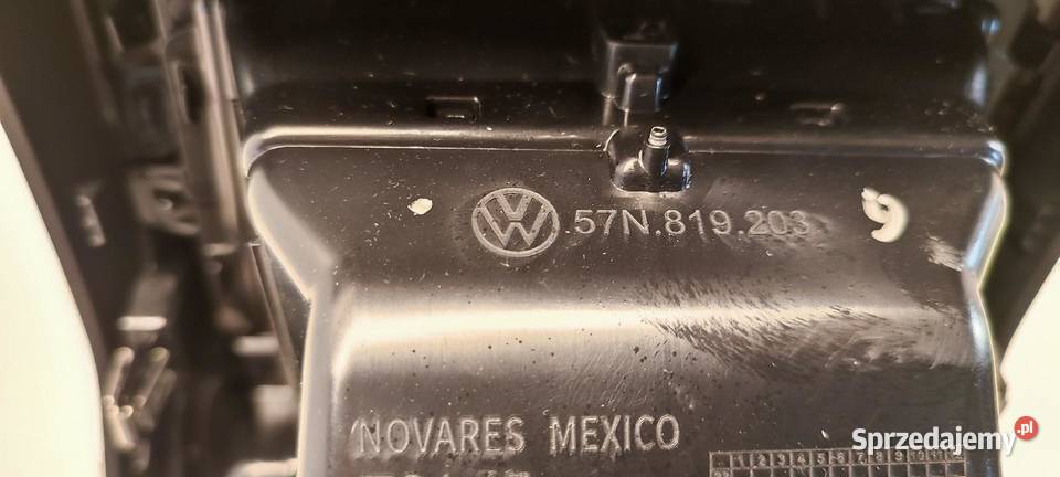 VW TAYRON OSŁONA KRATKA TUNELU 57N819203