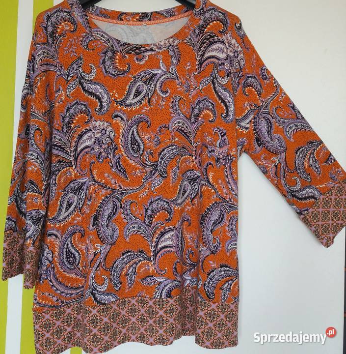 ML4244 Bluzka tunika turecki wzór Bluzki i koszule Gliwice