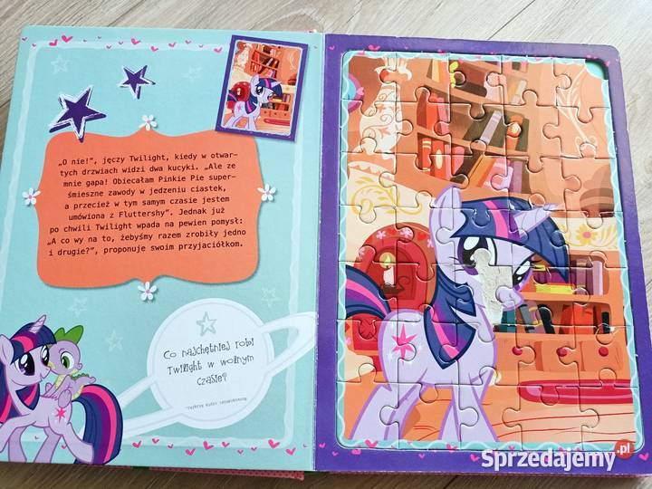 My Little Pony książka z puzzlami mazowieckie Płock