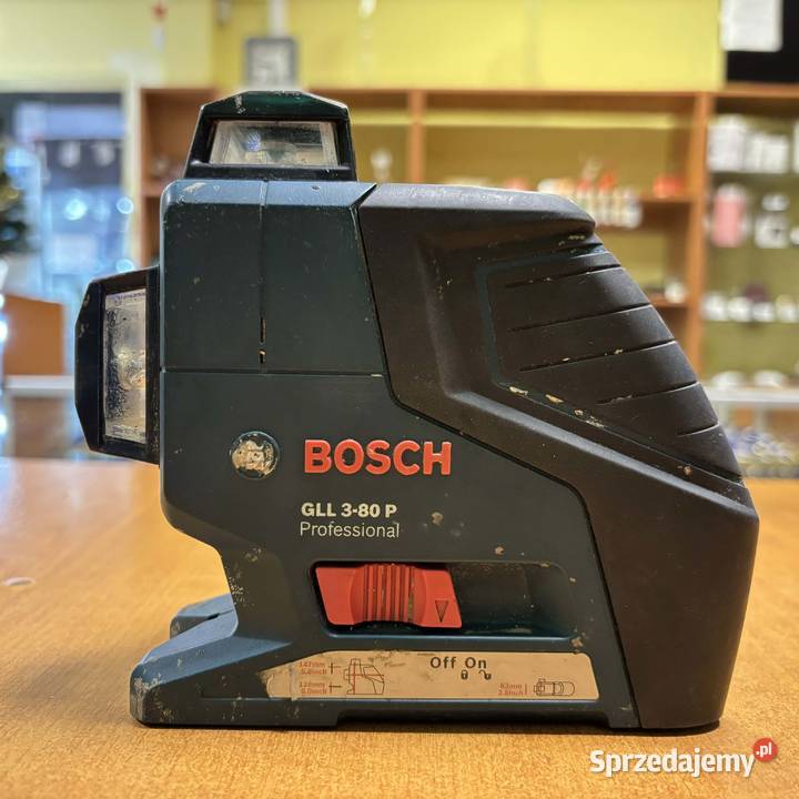 Laser krzyżowy Bosch GLL 380P 40 m 3 wiązki warmińsko-mazurskie Elbląg