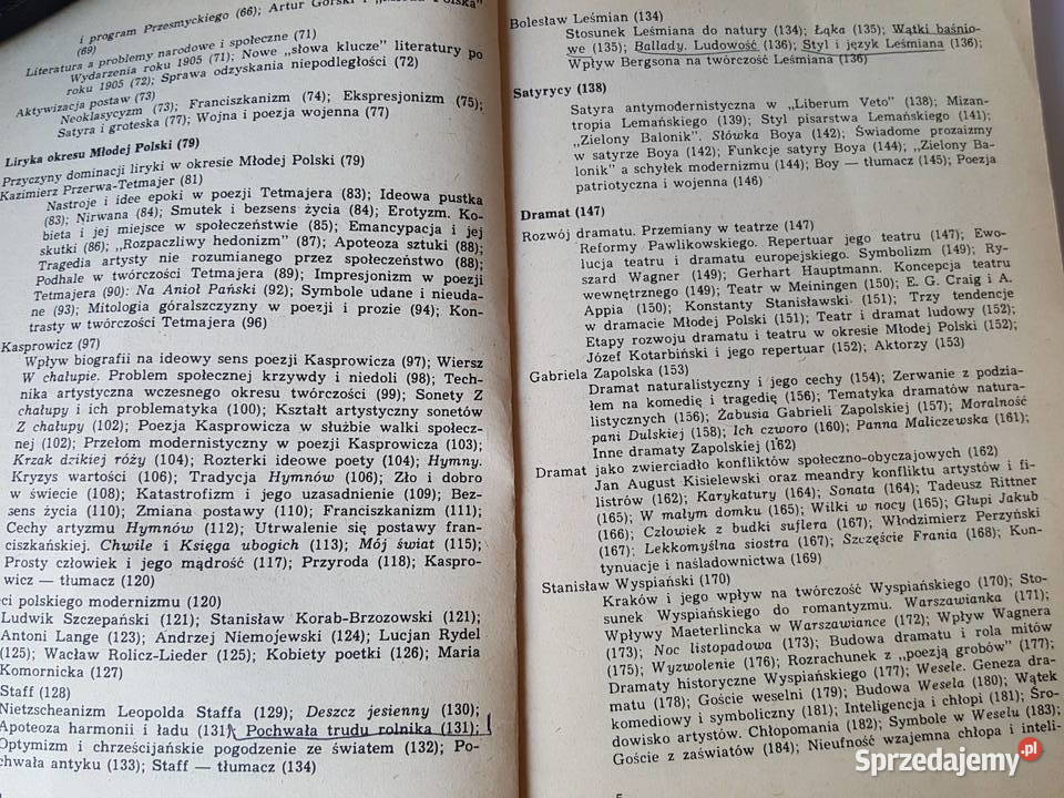 PODRĘCZNIK Literatura Młodej Polski Tomasz Weiss Złotniki