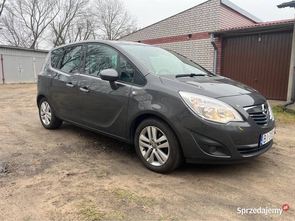 Opel Meriva 14 Turbo jeden właściciel dwa kpl nieuszkodzony Meriva Białystok