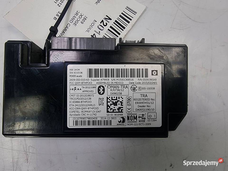 MODUŁ DODGE GRAND CARAVAN 2012DJ8072 Lipno