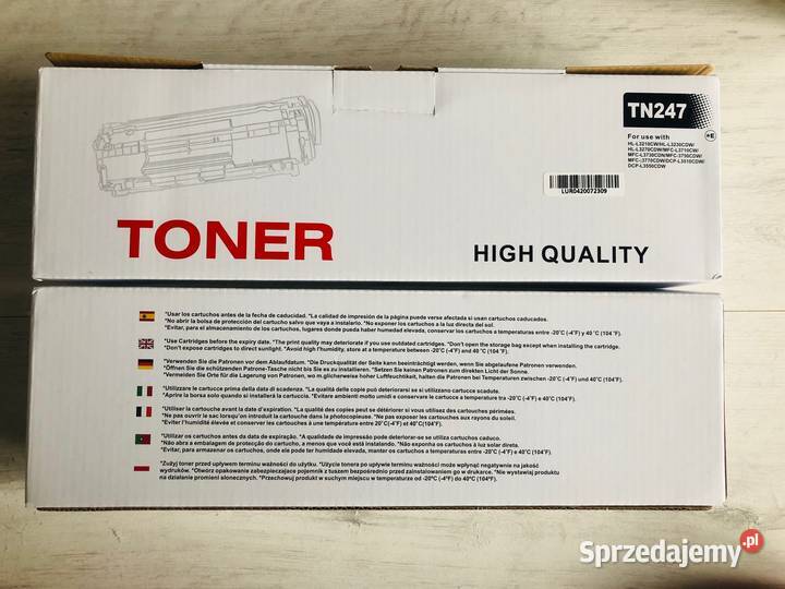 Pusty toner cartridge do drukarki Brother zużyty łódzkie Łódź