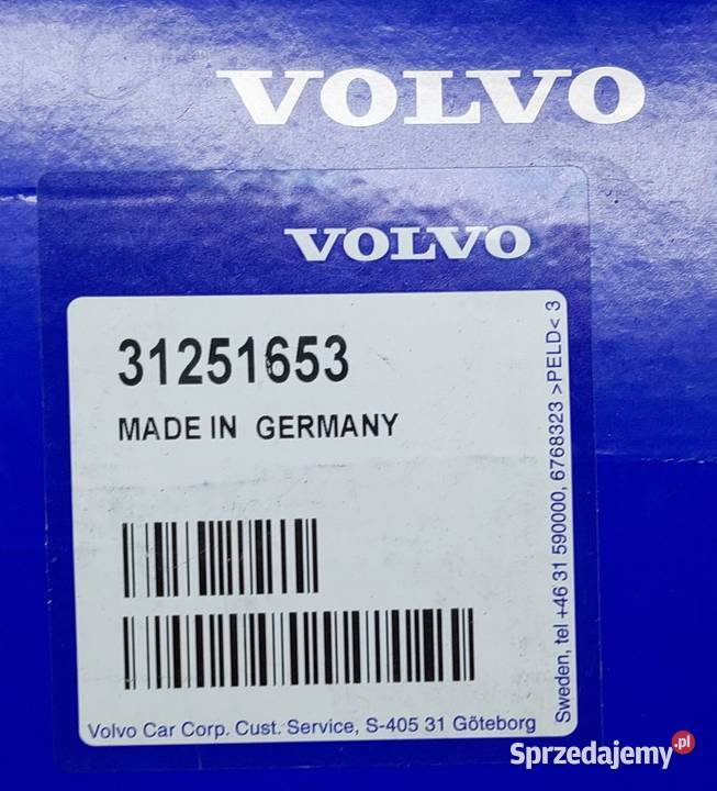 NAPINACZ PASKA KLINOWEGO VOLVO C30 C70 S40 V40 Mielęcin