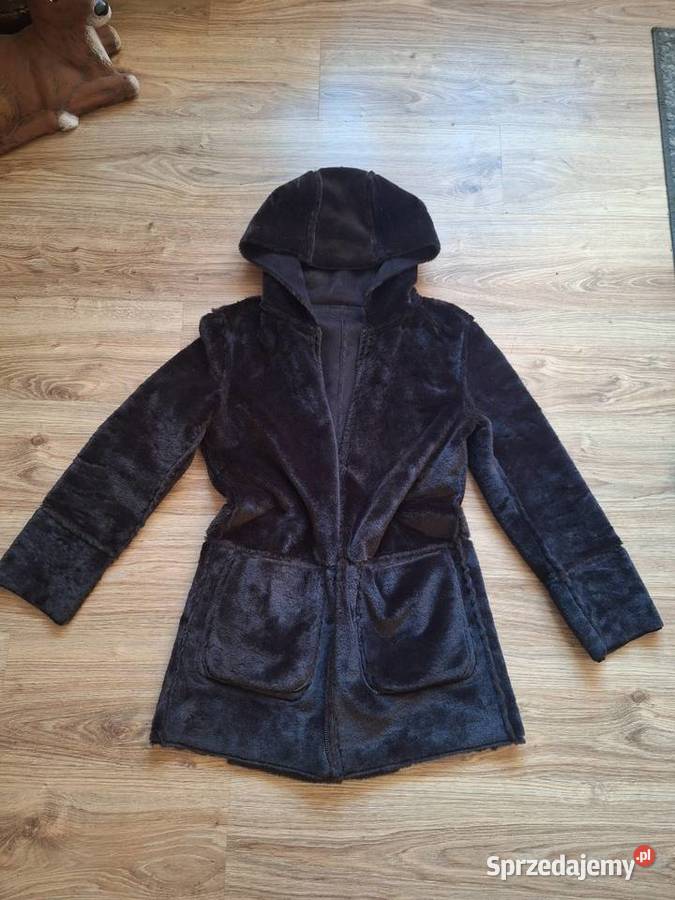 Przepiękny kożuch futro dwustronne Łukasz Jemioł Rozmiar 38(M)