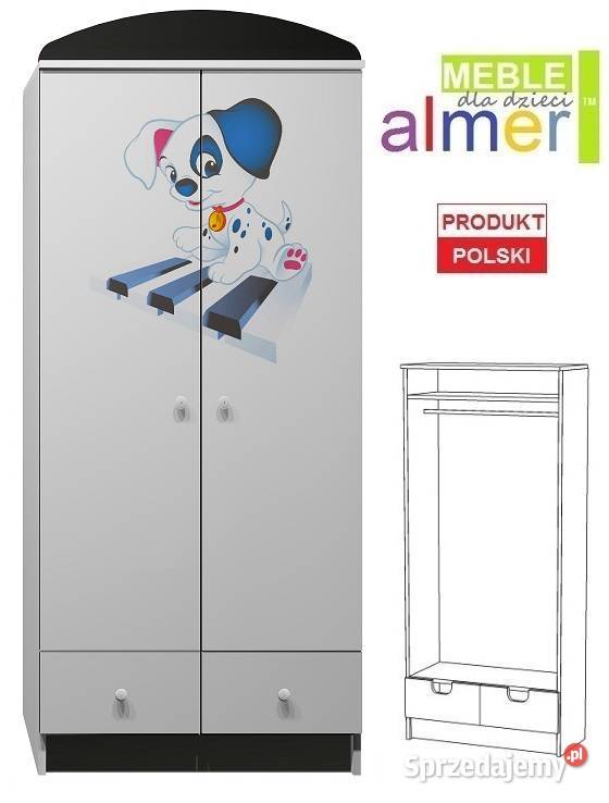 PIESEK 21 N9 szafa dziecięca 80x53 w190 śląskie Częstochowa