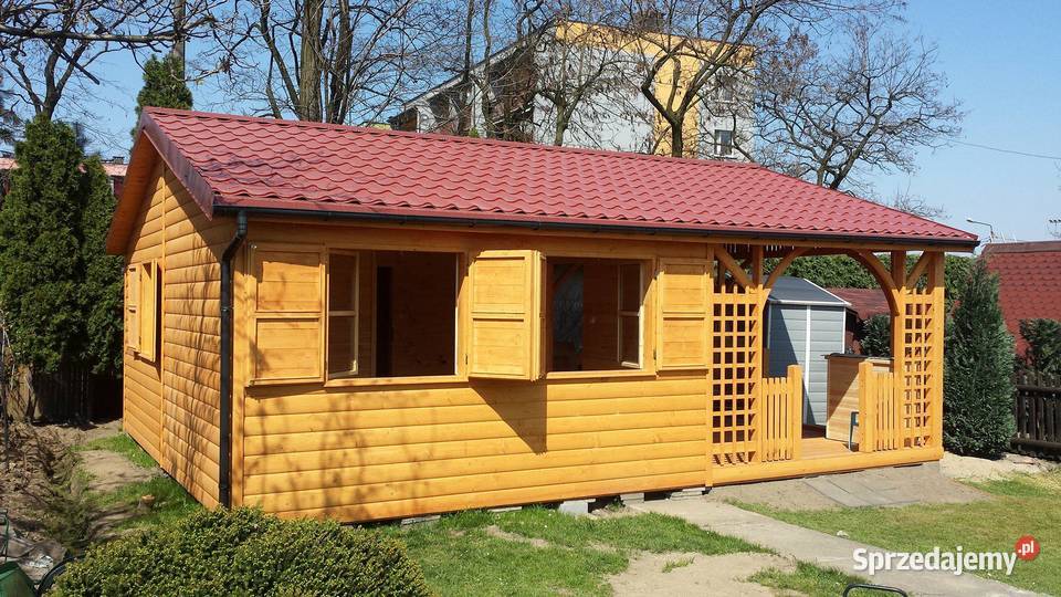 Duża altanka domek na działkę śląskie Skoczów