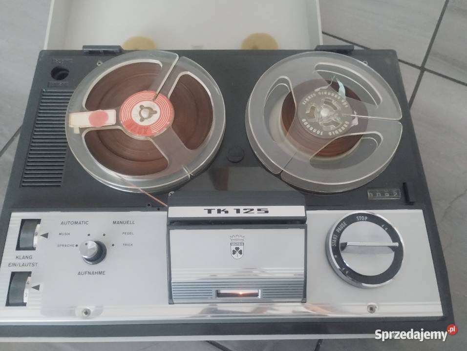 Magnetofon szpulowy Grundig tk 125 vintage Ostrołęka