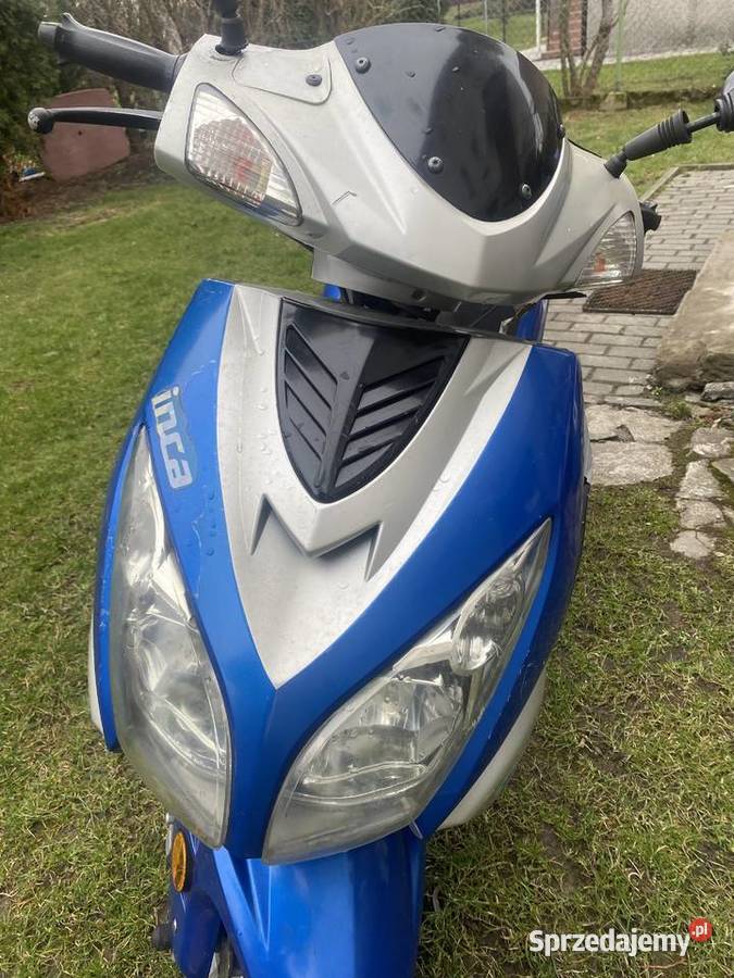 uszkodzony skuter 50 cc INCA HN50QT2B OKAZJA uszkodzony Bielsko-Biała
