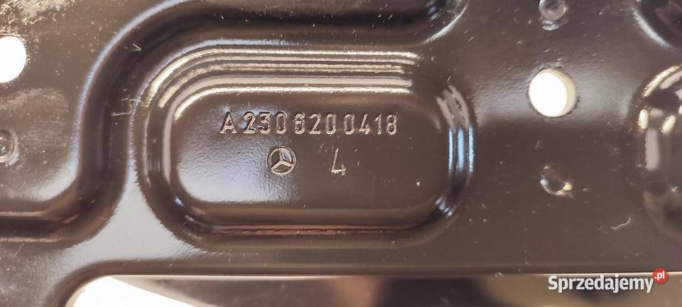MERCEDES SL R230 PODSTAWA AKUMULATORA osobowe