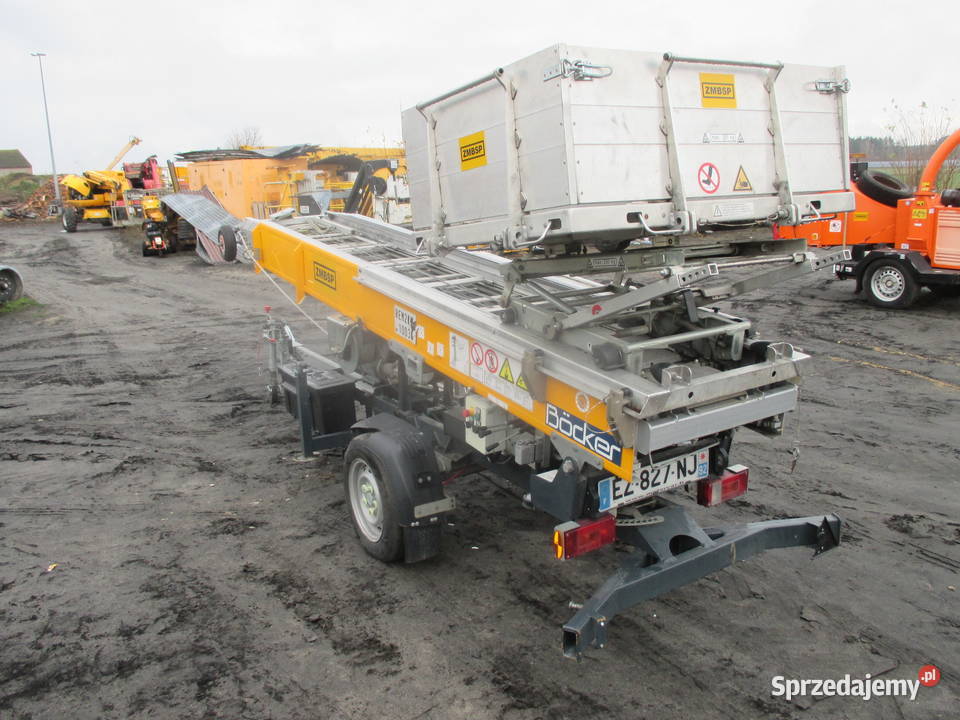 Winda towarowa drabina dekarska Bcker Junior Pleszew