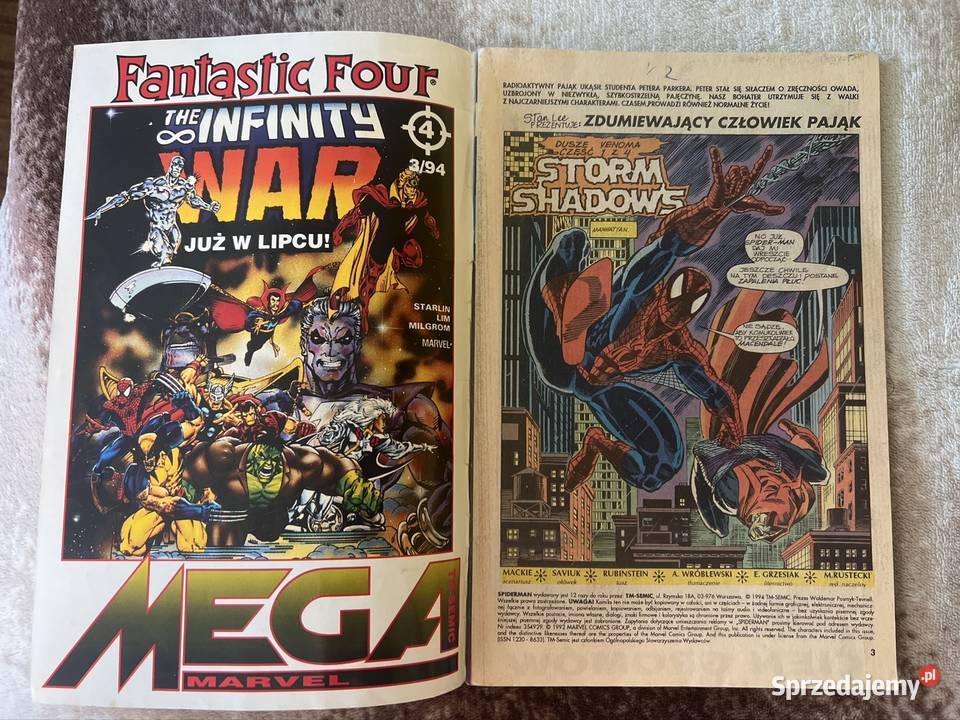 SpiderMan 81994 50 numer w Polsce TMSemic z sprzedam