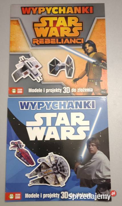 Zestaw 2x Star Wars wypychanki Modele i projekty zachodniopomorskie Szczecin