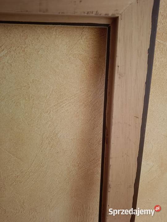 Rama drewniana do obrazu lustra wym wew90x60