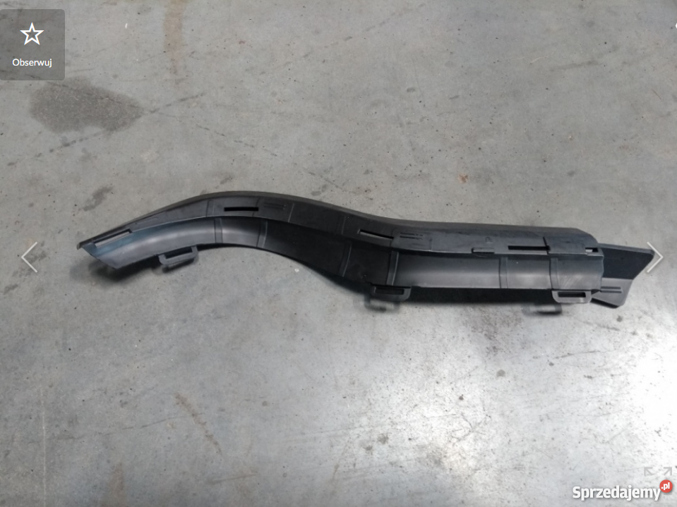 Listwa mocująca pod reflektor lewa Porsche 996 Pilzno