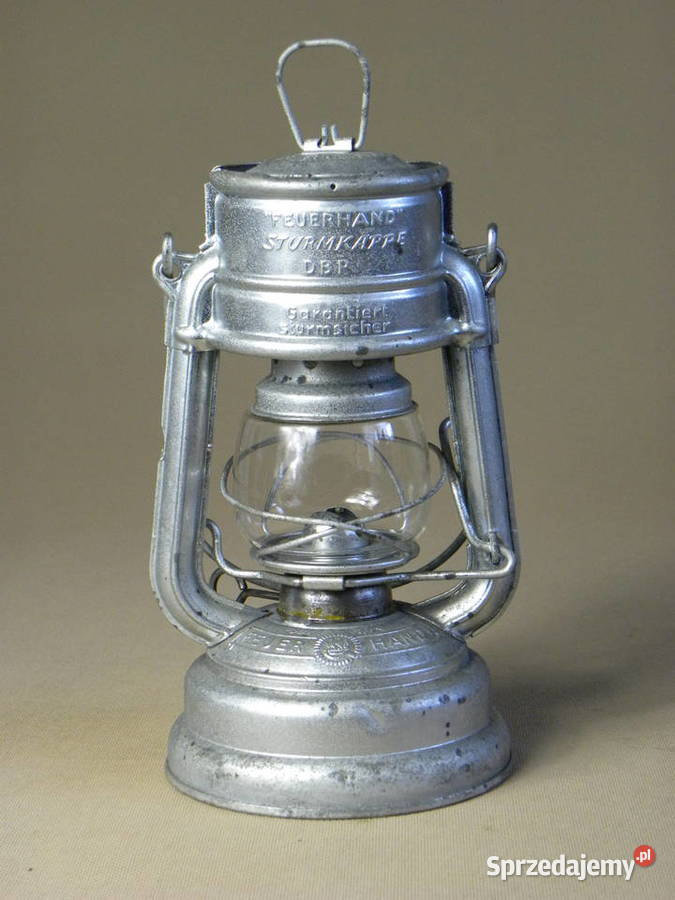 Niemiecka lampa naftowa Feuerhand 176 STk DBP Legnica