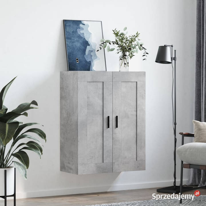 Szafka wisząca szarość betonu 695x34x90 WM830400 mazowieckie Warszawa
