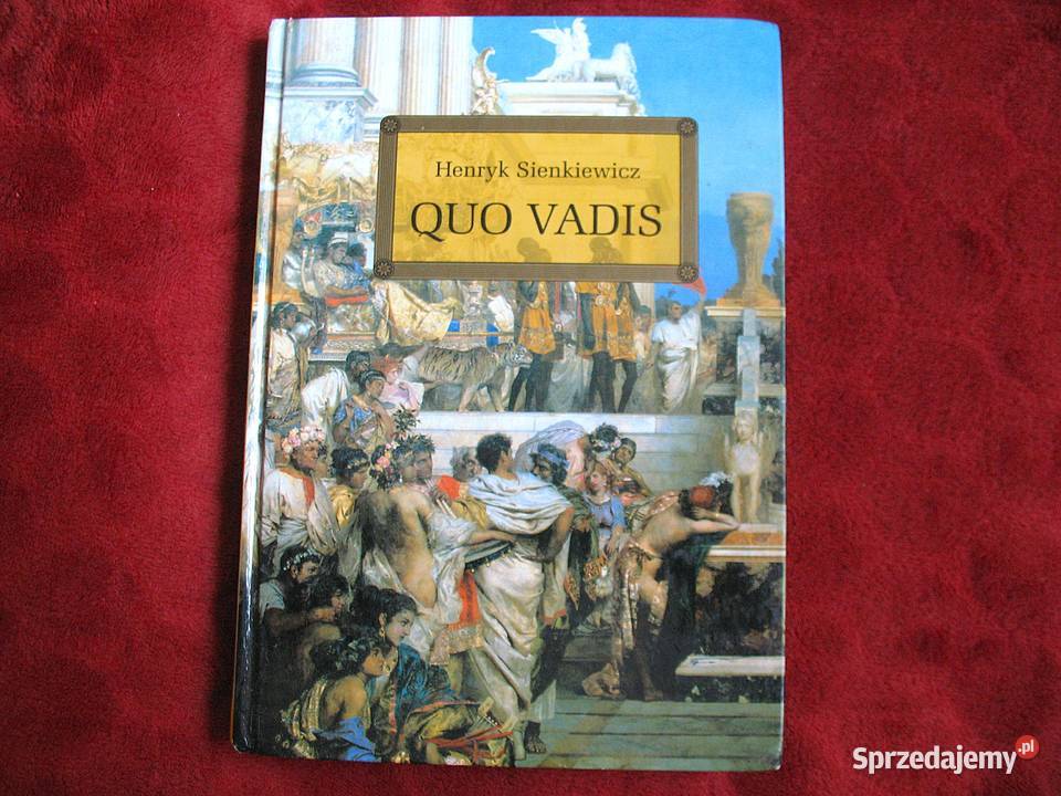 Quo Vadis Henryk Sienkiewicz książka polska