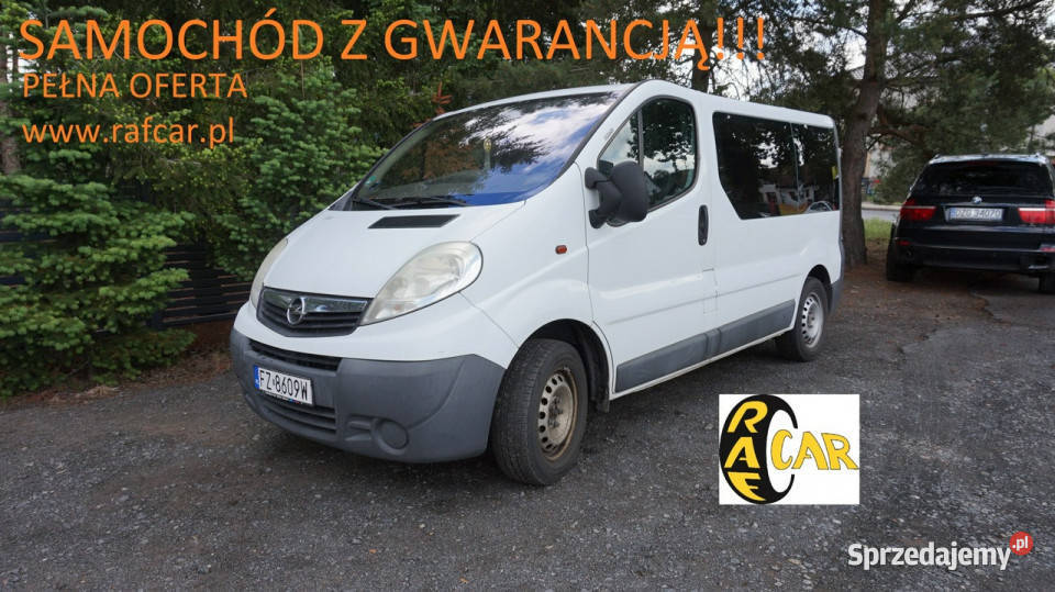 Opel Vivaro zarejestrowany ubezpieczony Zielona Góra